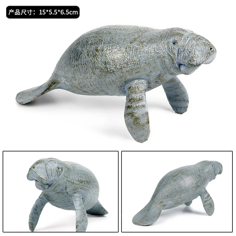 Children GIRL'S And BOY'S Gift Toy Model Solid Marine Organism Animal Model Large Manatee Plastic And Rubber Model Toys
Children GIRL'S And BOY'S Gift Toy Model Solid Marine Organism Animal Model Large Manatee Plastic And Rubber Model Toys