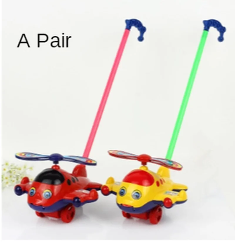 Baby Toddler Aircraft Head Trolley Toy Single Pole Children Push Push Bell Bell Push Aircraft Tongue Out 0-2
Baby Toddler Aircraft Head Trolley Toy Single Pole Children Push Push Bell Bell Push Aircraft Tongue Out 0-2