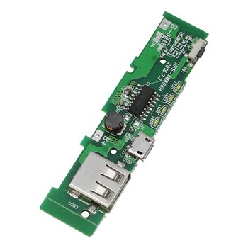 USB 5V 2A Mobile Phone Power Bank Charger PCB Board Module For 18650 Battery
USB 5V 2A Mobile Phone Power Bank Charger PCB Board Module For 18650 Battery