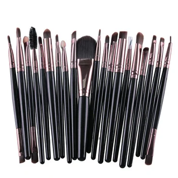 20pcs Professional Makeup Brushes Foundation Brush Powder Brush Eyebrow Brush Kit Cosmetic Tools (Black)
20pcs Professional Makeup Brushes Foundation Brush Powder Brush Eyebrow Brush Kit Cosmetic Tools (Black)