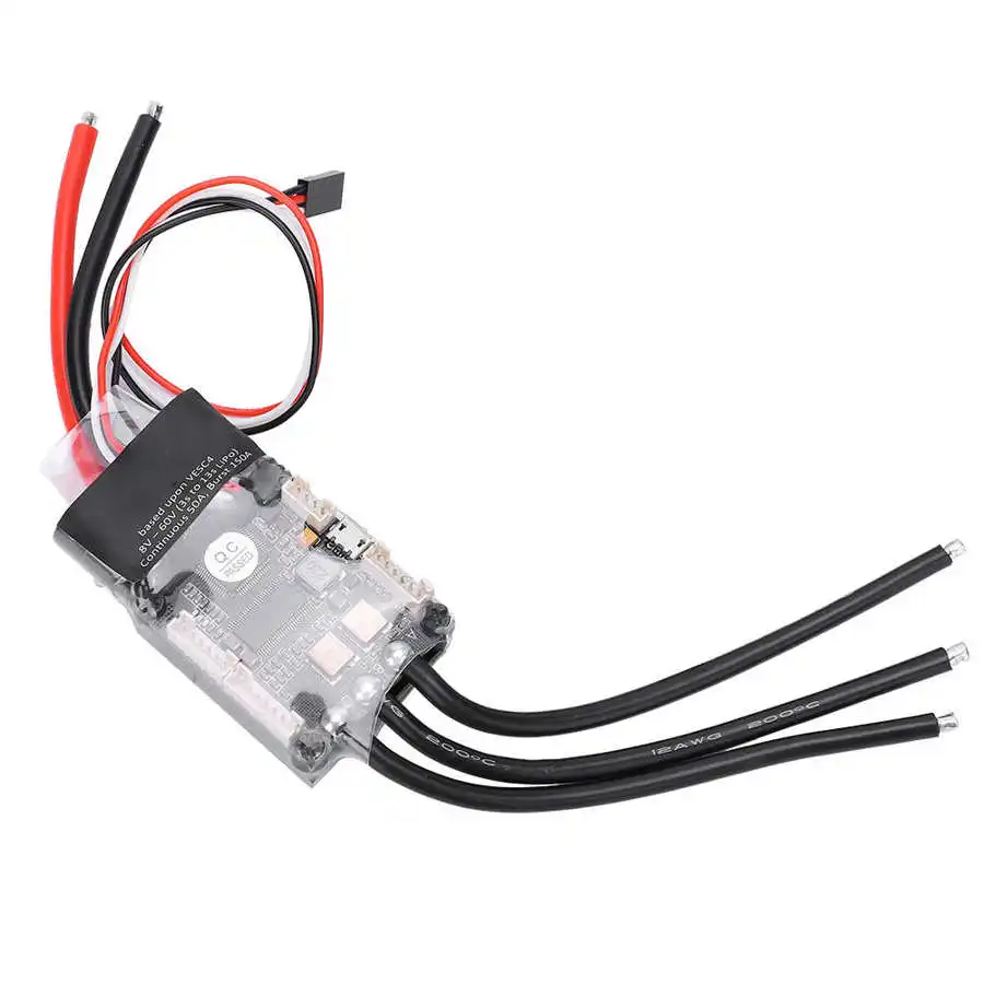 DIY Electric Speed Controller Single Drive V6 Mini FSESC4.20 50A Aluminum Anodized Radiator
DIY Electric Speed Controller Single Drive V6 Mini FSESC4.20 50A Aluminum Anodized Radiator