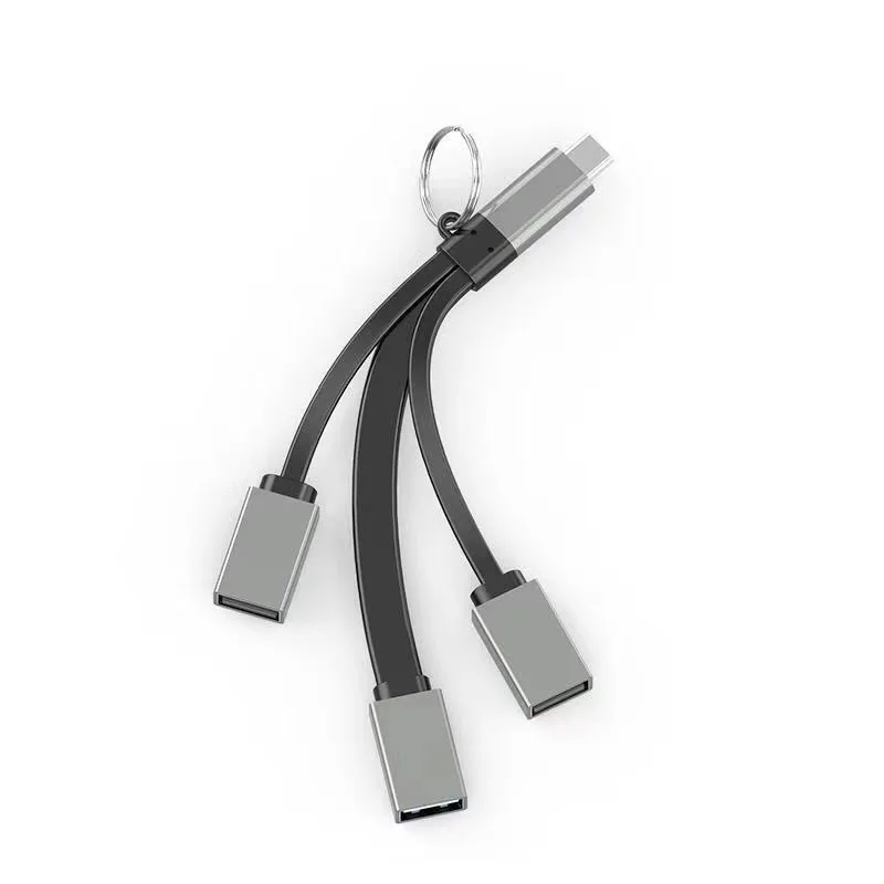 Адаптер с 3 в 1 Type C на USB 2 0 для планшетных ПК Android Mini папа мама 4 концентратор