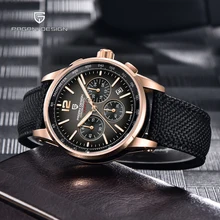 

PAGANI DESIGN Men Watches 2021 Luxury Chronograph Quartz Watch Men Sport VK63 Sapphire Glass 10Bar Waterproof Clock Reloj Hombre