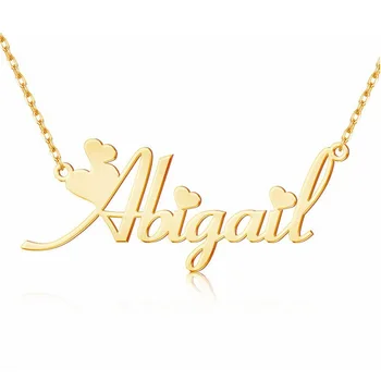 Handmade Custom Name Personalized Name Heart Necklaces for Women Men Stainless Steel Jewelry Choker Bijoux
Handmade Custom Name Personalized Name Heart Necklaces for Women Men Stainless Steel Jewelry Choker Bijoux