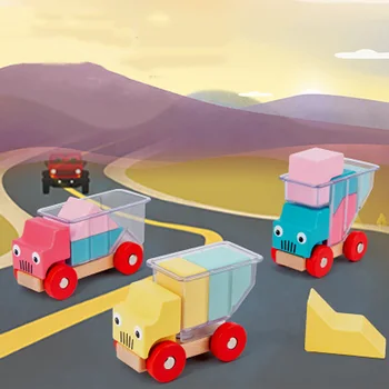 New Truck Loading Building Block Toy Thinking Logic Training Assembling And Decrypting Board Games Children's Toys Wood Truck
New Truck Loading Building Block Toy Thinking Logic Training Assembling And Decrypting Board Games Children's Toys Wood Truck