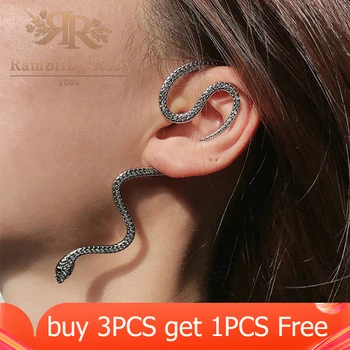 Statement Fashion Luxury Earring Cuff Female Earrings Snake Pave Single Ear Cuff Trendy Party Earrings For Women Gifts 
Statement Fashion Luxury Earring Cuff Female Earrings Snake Pave Single Ear Cuff Trendy Party Earrings For Women Gifts