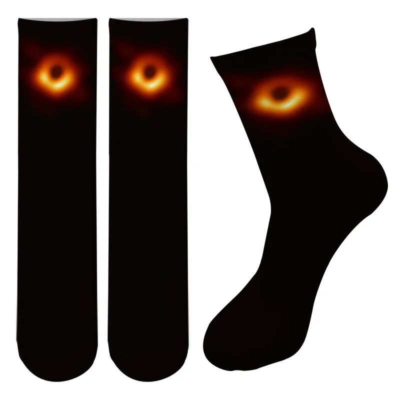 Fun Black Hole Printing Simple Men And Women Stockings Universe Planet Unreal 3D Printing Seasons Long Socks ZWL25
Fun Black Hole Printing Simple Men And Women Stockings Universe Planet Unreal 3D Printing Seasons Long Socks ZWL25
