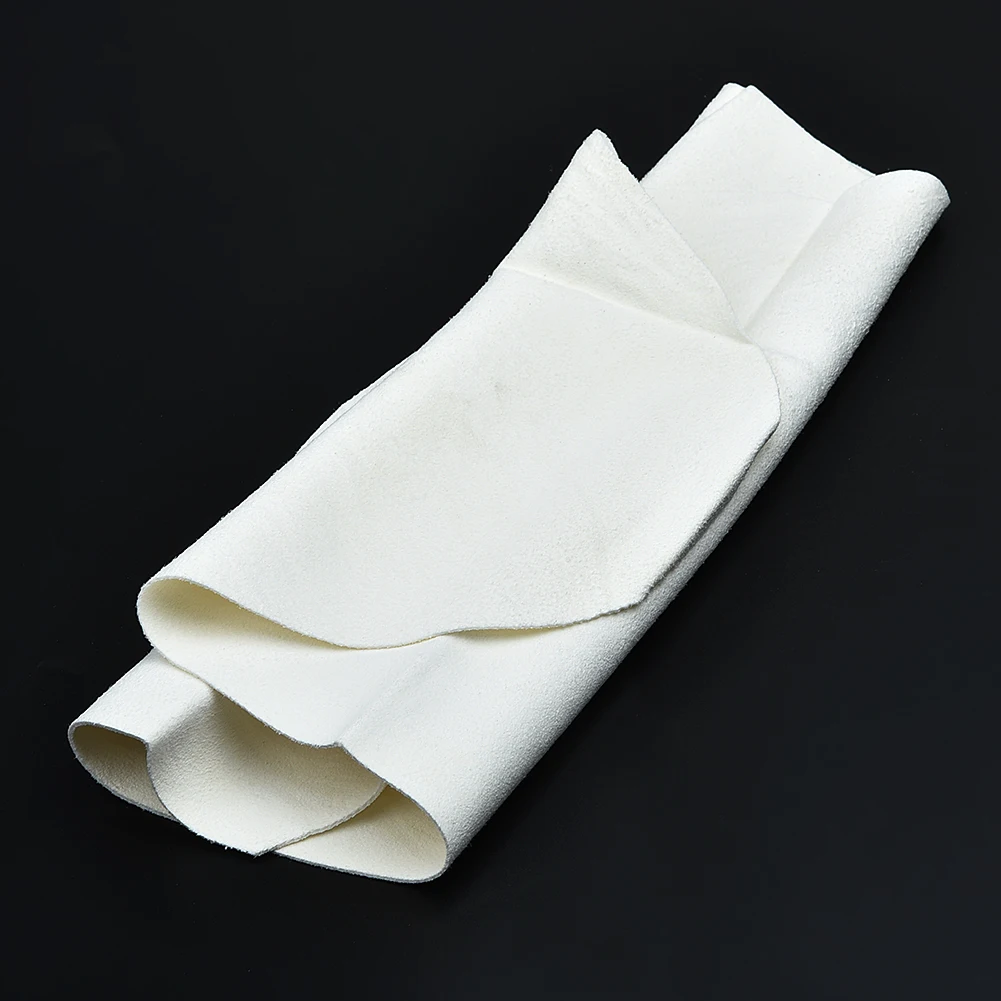 

Brand New Towel Drying Washing Cloth Casement Chamois Leather For Cleaning Paint Surfaces Natural Silverware Soft
