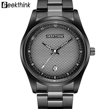 Unique Fashion Quartz Watches Men Creative Design Wrist Watch Geekthink New Hot Sale Full Steel Leather Clock Relojes Hombre
Unique Fashion Quartz Watches Men Creative Design Wrist Watch Geekthink New Hot Sale Full Steel Leather Clock Relojes Hombre