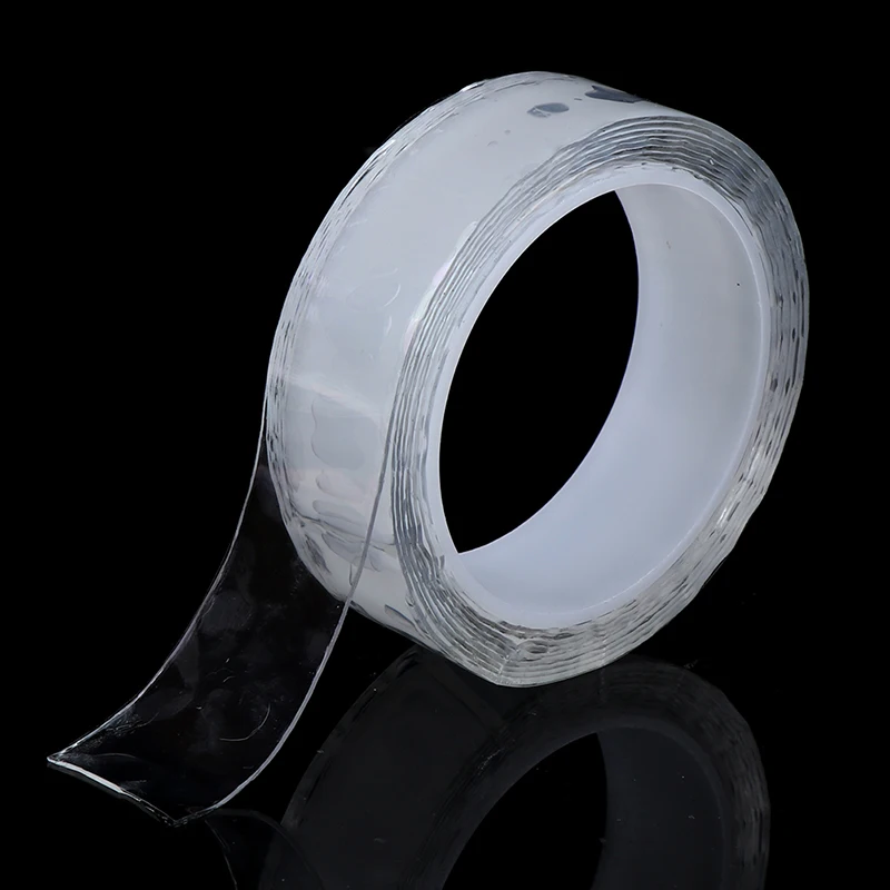3cm*300cm Reusable Double-Sided Adhesive Nano Traceless Tape Removable Sticker Washable Adhesive Loop Disks Tie Glue Gadget
3cm*300cm Reusable Double-Sided Adhesive Nano Traceless Tape Removable Sticker Washable Adhesive Loop Disks Tie Glue Gadget