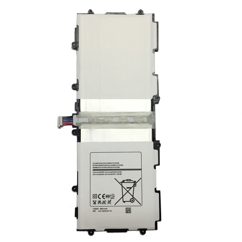 6800mAh T4500E T4500C Replacement Battery For Samsung Galaxy Tab3 10.1 P5200 P5210 P5220 GT-P5200 P5213 GT-P5210 Battery
6800mAh T4500E T4500C Replacement Battery For Samsung Galaxy Tab3 10.1 P5200 P5210 P5220 GT-P5200 P5213 GT-P5210 Battery