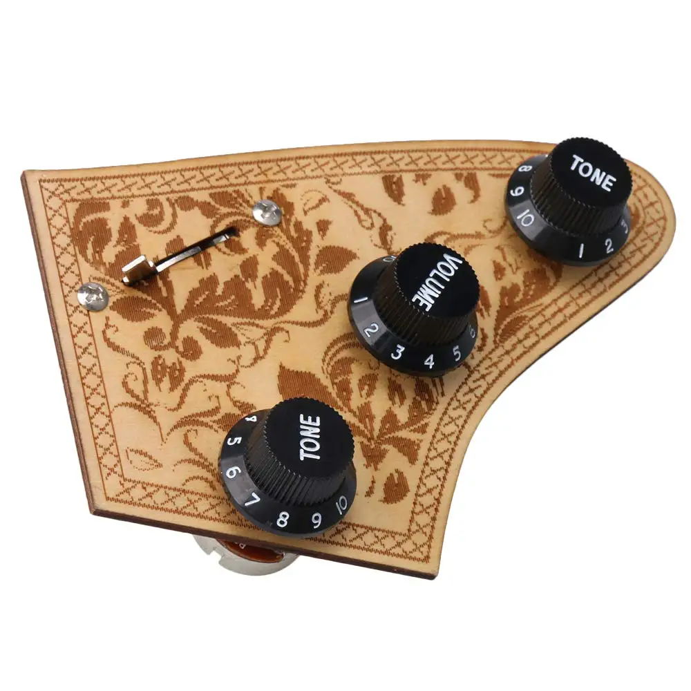 Набор для гитары предварительно смонтированный монтажный жгут, 5-позиционный тумблер, 1 громкость B250K, 2 тона, A250K Pots с черной ручкой и колпачком
Набор для гитары предварительно смонтированный монтажный жгут, 5-позиционный тумблер, 1 громкость B250K, 2 тона, A250K Pots с черной ручкой и колпачком