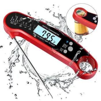 Digital Probe Food Thermometer Foldable BBQ Meat Oven Folding Kitchen Thermometer Oil Milk Cooking Temperature Liquid Water Tool
Digital Probe Food Thermometer Foldable BBQ Meat Oven Folding Kitchen Thermometer Oil Milk Cooking Temperature Liquid Water Tool
