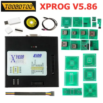 Xprog V5.86 ECU Programmer Firmware V4.4 With programming Adapters Xprog 5.86 Read/Write EEPROM Can Decrypt For BMW CAS4
Xprog V5.86 ECU Programmer Firmware V4.4 With programming Adapters Xprog 5.86 Read/Write EEPROM Can Decrypt For BMW CAS4