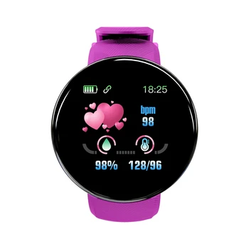 D18 Bluetooth Smart Watch Men Women Blood Pressure Round Watch Waterproof Sport Tracker WhatsApp for Android Ios-Purple
D18 Bluetooth Smart Watch Men Women Blood Pressure Round Watch Waterproof Sport Tracker WhatsApp for Android Ios-Purple