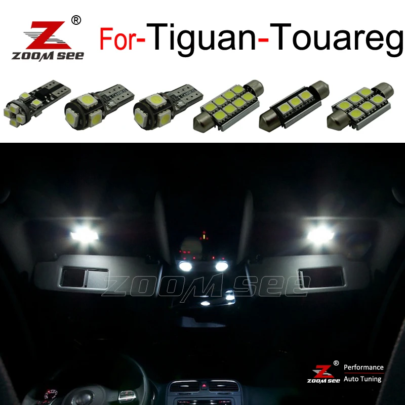 Perfect 100% White Error Free interior LED bulb reading map dome roof light Kit For VW For Tiguan For Touareg 7L 7P (2003-2015)
Perfect 100% White Error Free interior LED bulb reading map dome roof light Kit For VW For Tiguan For Touareg 7L 7P (2003-2015)