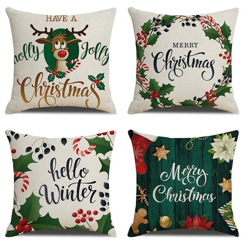 2020 New Year Explosion Models Home Pillows Snowflakes Deer Christmas Tree Print Cushions Pillows Pillowcases Christmas Decor
2020 New Year Explosion Models Home Pillows Snowflakes Deer Christmas Tree Print Cushions Pillows Pillowcases Christmas Decor
