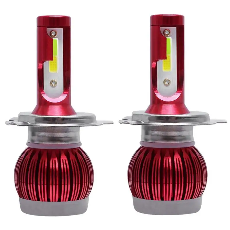 HLXG 1 Pair H4 LED COB Chips Car Headlight Bulbs 6000K 8000K Automobile lamp 36W 8000LM Car Styling Auto Light For General Cars
HLXG 1 Pair H4 LED COB Chips Car Headlight Bulbs 6000K 8000K Automobile lamp 36W 8000LM Car Styling Auto Light For General Cars
