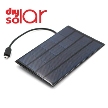 DC Solar Panel 400mA 2W 5V USB Micro Output Battery Charger Voltage Regulator Mobile Phone Power Bank Wire DC Outdoor Solar Cell
DC Solar Panel 400mA 2W 5V USB Micro Output Battery Charger Voltage Regulator Mobile Phone Power Bank Wire DC Outdoor Solar Cell