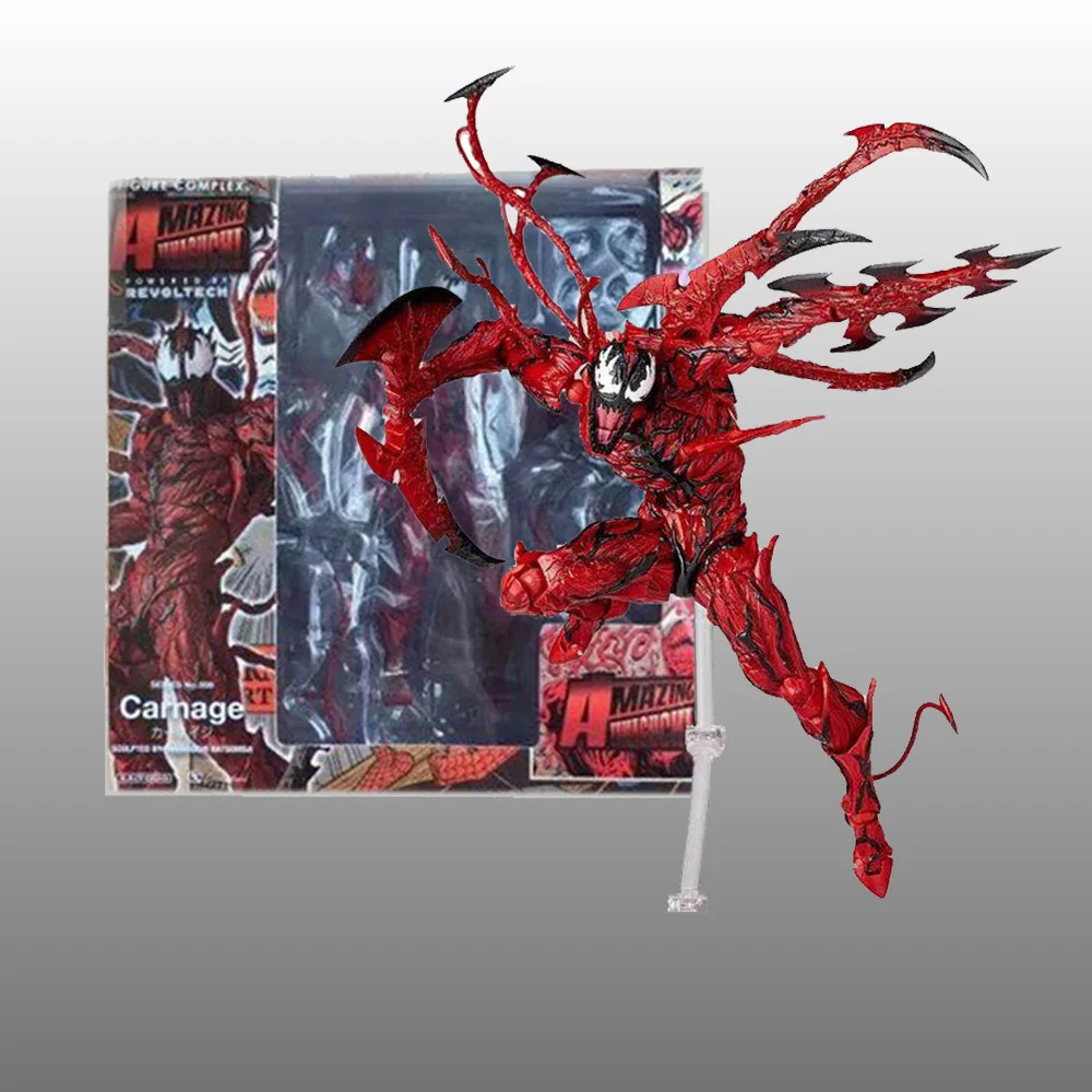 Marvel Red Venom Action Figure Carnage In Movie Amazing Spiderman Bjd Joints Movable Vemon Model Toys
Marvel Red Venom Action Figure Carnage In Movie Amazing Spiderman Bjd Joints Movable Vemon Model Toys