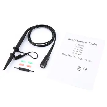 TNI T UT V23 Passive Probe 100MHz Oscilloscope Part Measuring Osciloscopio Accessory Testing Tip 600V DC PKAC CAT2
TNI T UT V23 Passive Probe 100MHz Oscilloscope Part Measuring Osciloscopio Accessory Testing Tip 600V DC PKAC CAT2