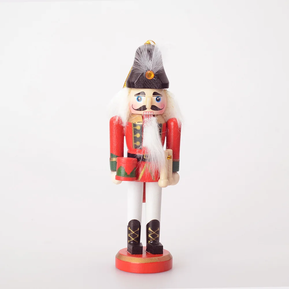 creative wood craft gifts hand-painted nutcracker soldier puppet