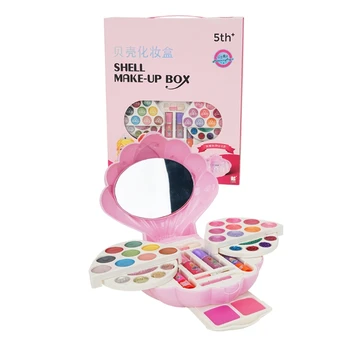 Kids Makeup Non-toxic Toy Set Pretend Play Eco-friendly Cosmetic Make up Beauty Safety Gifts Kit
Kids Makeup Non-toxic Toy Set Pretend Play Eco-friendly Cosmetic Make up Beauty Safety Gifts Kit
