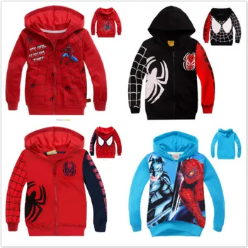 Spring Autumn Retail New Cartoon Spiderman Print Clothes Children Sweatshirts Boys Hoodie Kids Jacket Coat Baby Outwear Clothing
Spring Autumn Retail New Cartoon Spiderman Print Clothes Children Sweatshirts Boys Hoodie Kids Jacket Coat Baby Outwear Clothing
