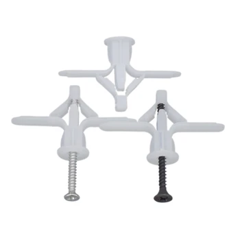 Portable DIY Wall Curtain Bolts Accessories Practical Gypsum Board Manual Expansion Tube Screws Aircraft Shape Fixed Tool
Portable DIY Wall Curtain Bolts Accessories Practical Gypsum Board Manual Expansion Tube Screws Aircraft Shape Fixed Tool
