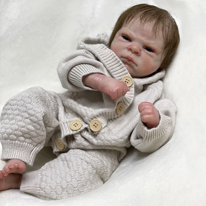 19 Inch High-level Painting Reborn Baby Dolls Realistic Newborn Toy for Children Reborn Baby Doll Toy for Children
19 Inch High-level Painting Reborn Baby Dolls Realistic Newborn Toy for Children Reborn Baby Doll Toy for Children