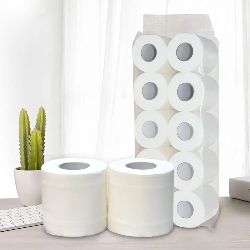 10Rolls 3 Ply Log Household Paper Tissue Rolls Thickened Roll Kitchen Toilet Soft And Comfortable Paper Daily Necessities
10Rolls 3 Ply Log Household Paper Tissue Rolls Thickened Roll Kitchen Toilet Soft And Comfortable Paper Daily Necessities