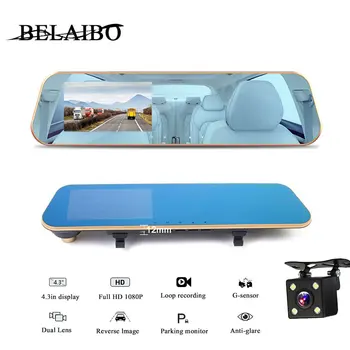 Car Dvr Mirror Video Recorder 4.3in HD 1080P Cam Motion Detection 170 Degree Wide Angle 24H Cyclic Recording Cameras
Car Dvr Mirror Video Recorder 4.3in HD 1080P Cam Motion Detection 170 Degree Wide Angle 24H Cyclic Recording Cameras