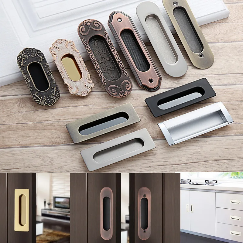 2Pcs Hidden Door Handles Windows Handles Recessed Pull Sliding Bedroom Door Cabinet Handle Furniture Handle Hardware
2Pcs Hidden Door Handles Windows Handles Recessed Pull Sliding Bedroom Door Cabinet Handle Furniture Handle Hardware