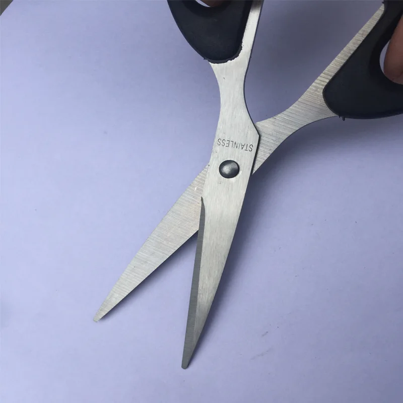 Stationery Scissors Office Household Kitchen Sewing Paper Cutting Knife Large, Medium And Small Size Stainless Steel Handmade Kn 
Stationery Scissors Office Household Kitchen Sewing Paper Cutting Knife Large, Medium And Small Size Stainless Steel Handmade Kn