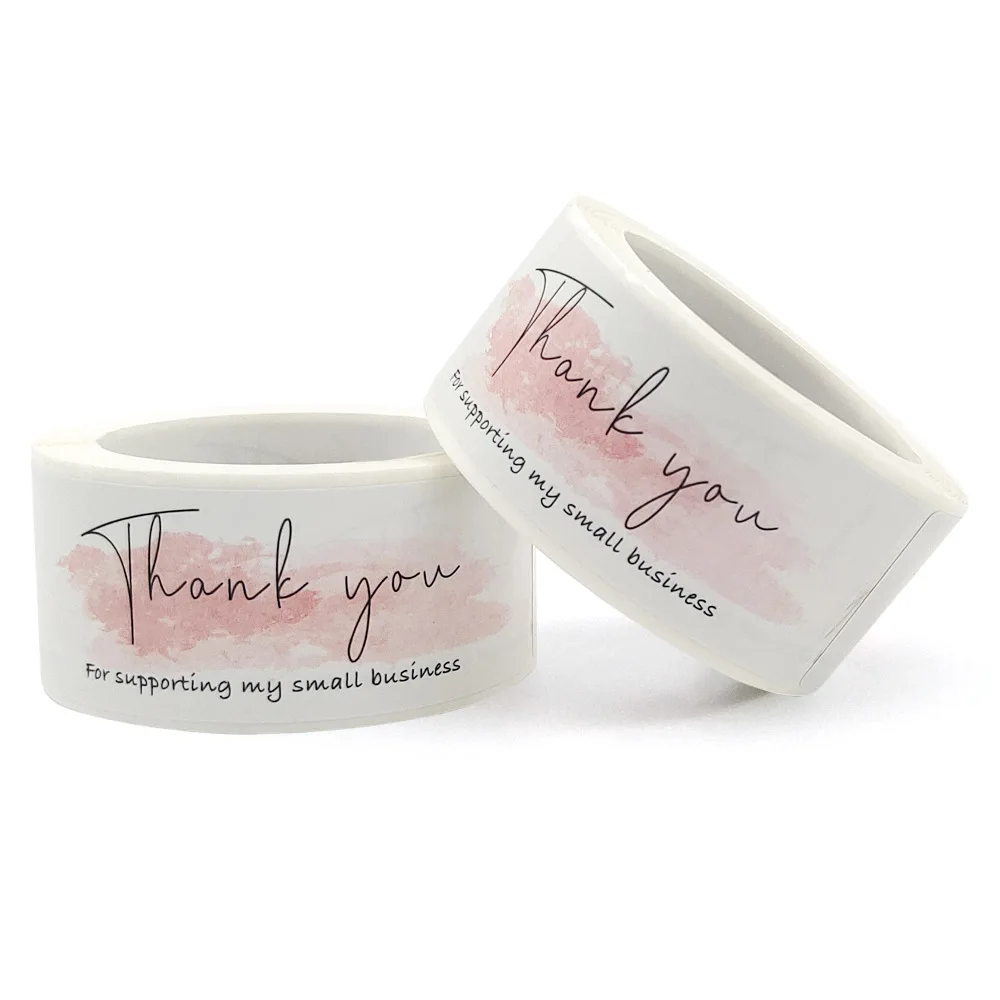 Qiduo Cute 120Pcs Thank you for Supporting my Small Business Stickers Decor Pink Packaging Seal Label Personalized Logo Sticker
Qiduo Cute 120Pcs Thank you for Supporting my Small Business Stickers Decor Pink Packaging Seal Label Personalized Logo Sticker