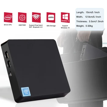 Cheapest T11 MINI PC New TV Box 4G 32G/64G WIN10 mini pc Z8350 CPU 2.4g/5.8g Wifi 4K BT4.0 VGA HDD
Cheapest T11 MINI PC New TV Box 4G 32G/64G WIN10 mini pc Z8350 CPU 2.4g/5.8g Wifi 4K BT4.0 VGA HDD