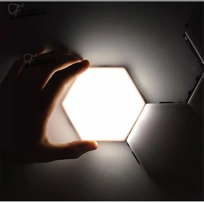 Modern LED Night Light Quantum Lamp Touch Sensitive Lighting Magnetic Hexagons Decoration Wall Lampara for Bedroom Bedside Lamp
Modern LED Night Light Quantum Lamp Touch Sensitive Lighting Magnetic Hexagons Decoration Wall Lampara for Bedroom Bedside Lamp