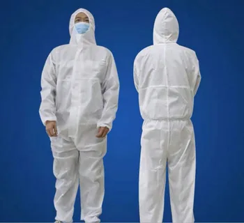 SMS Non-woven Fabrics Anti-Virus Hazmat Suit Protection Clothing Protective Washable Suit Hooded Coverall Protection Clothing
SMS Non-woven Fabrics Anti-Virus Hazmat Suit Protection Clothing Protective Washable Suit Hooded Coverall Protection Clothing