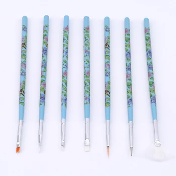 New Fashion 7Pcs Nail Art Painting Brush Darwing Brushes Set Dotting Pen Liner Stripe Gradient Tools Nail Art Accessories
New Fashion 7Pcs Nail Art Painting Brush Darwing Brushes Set Dotting Pen Liner Stripe Gradient Tools Nail Art Accessories