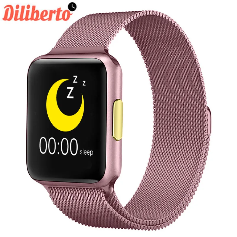Diliberto E06 Bluetooth ECG+PPG Smart Watch IP68 Waterproof Heart Rate Blood Pressure Monitor Smart Band Watch Sleep Monitoring
Diliberto E06 Bluetooth ECG+PPG Smart Watch IP68 Waterproof Heart Rate Blood Pressure Monitor Smart Band Watch Sleep Monitoring
