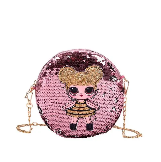 LoL Surprise Dolls Backpack Female New Shoulder Messenger Women Backpacks for Teenage Girls Round Toiletry Bags Coin Purse
LoL Surprise Dolls Backpack Female New Shoulder Messenger Women Backpacks for Teenage Girls Round Toiletry Bags Coin Purse