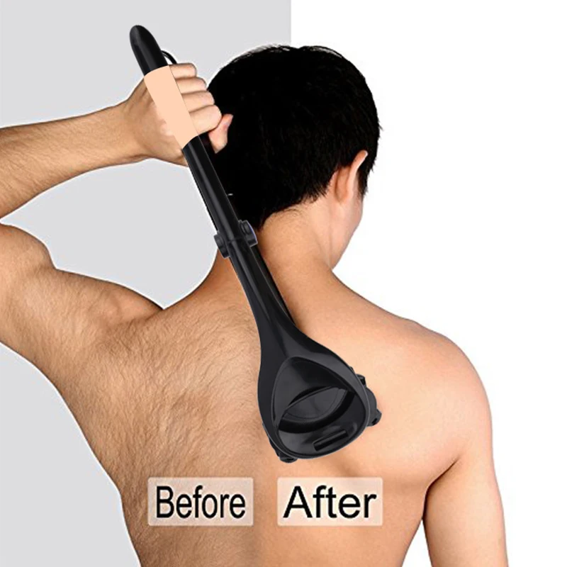 Pain-free Two Heads Blade Foldable Men Back Shaver Long Handle Manual Razor Trimmer Epilator for Body Leg Hair Removal Tool
Pain-free Two Heads Blade Foldable Men Back Shaver Long Handle Manual Razor Trimmer Epilator for Body Leg Hair Removal Tool