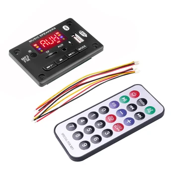USB TF FM Radio MP3 WMA Decoder Board Module Bluetooth Audio Voice Record For Speaker MP3 Player Car Kit Handsfree
USB TF FM Radio MP3 WMA Decoder Board Module Bluetooth Audio Voice Record For Speaker MP3 Player Car Kit Handsfree