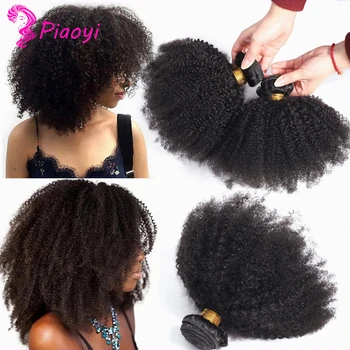 Mongolian Afro Kinky Curly Hair Weave Bundles 100% Remy Human Hair Extension Double Weft Natural Color 8-20" Short Curly Hair
Mongolian Afro Kinky Curly Hair Weave Bundles 100% Remy Human Hair Extension Double Weft Natural Color 8-20" Short Curly Hair