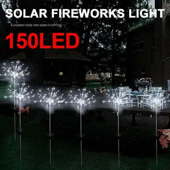 Creative Solar Fairy Light Outdoor Decoration 150LEDs Wedding Firework String Light Christmas Home Landscape Lamp
Creative Solar Fairy Light Outdoor Decoration 150LEDs Wedding Firework String Light Christmas Home Landscape Lamp
