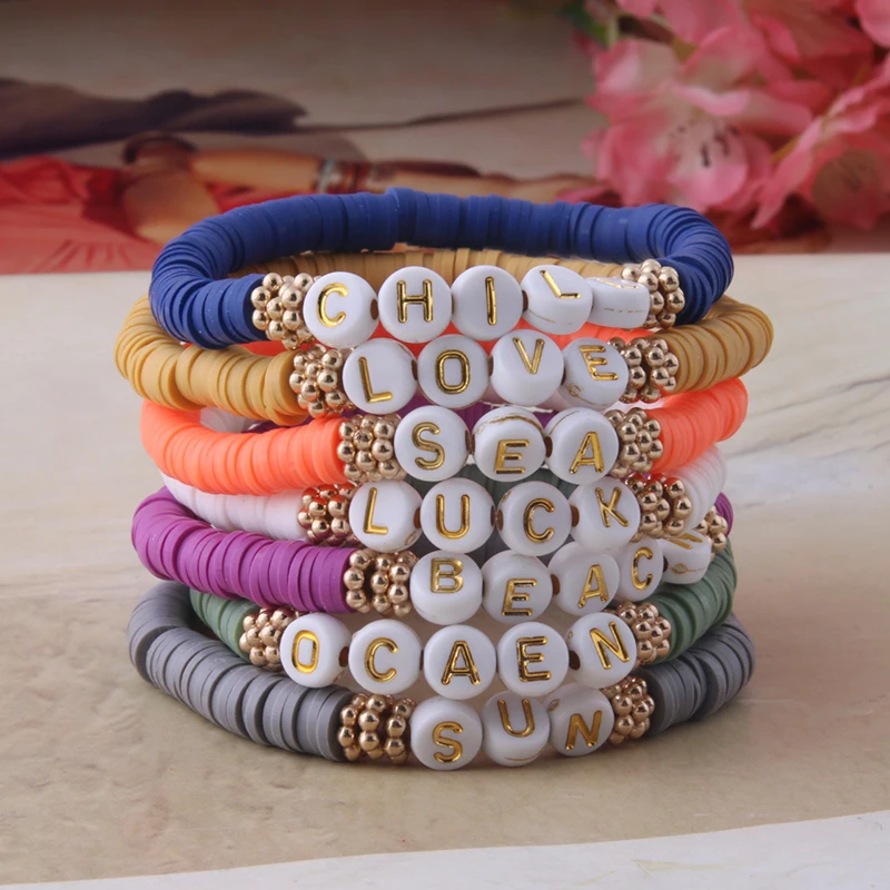 NeeFu WoFu DIY name letter bracelets Letter DIY custom bracelet Bohemian folk-custom Bracelets For Women stainless steel Jewelry
NeeFu WoFu DIY name letter bracelets Letter DIY custom bracelet Bohemian folk-custom Bracelets For Women stainless steel Jewelry