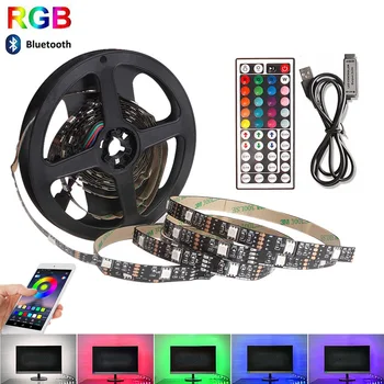 USB RGB LED Strip 5050 DC 5V Flexible Ribbon Fita Led Tape 50CM 1M 2M 3M 4M 5M For TV Background Lighting With Remote Controller
USB RGB LED Strip 5050 DC 5V Flexible Ribbon Fita Led Tape 50CM 1M 2M 3M 4M 5M For TV Background Lighting With Remote Controller