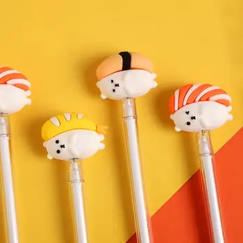 3pcs/set 0.5mm Japan Style Creative Cartoon Cute Bear Sushi Quick Drying Gel Pen Black Ink Pen School Supplies
3pcs/set 0.5mm Japan Style Creative Cartoon Cute Bear Sushi Quick Drying Gel Pen Black Ink Pen School Supplies