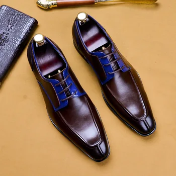 Men's Dress Business Shoes Genuine Leather Mixed Color Formal Derby Shoes Men's Dress Fashion Leather Shoes
Men's Dress Business Shoes Genuine Leather Mixed Color Formal Derby Shoes Men's Dress Fashion Leather Shoes