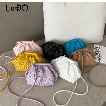 Weaving Cloud Bag Shoulder Messenger Bags for Women Ins Hot Chic Purses and Handbags Package Day Evening Clutch New Dumpling Bag
Weaving Cloud Bag Shoulder Messenger Bags for Women Ins Hot Chic Purses and Handbags Package Day Evening Clutch New Dumpling Bag